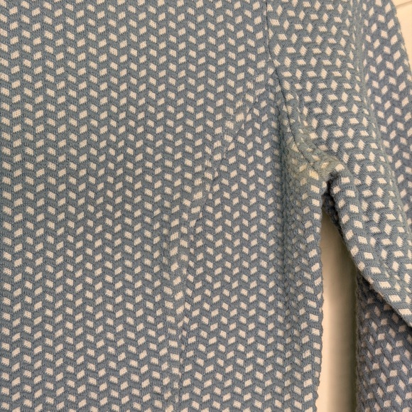 Bebe Light Blue Patterned Crop Top - Picture 5 of 8